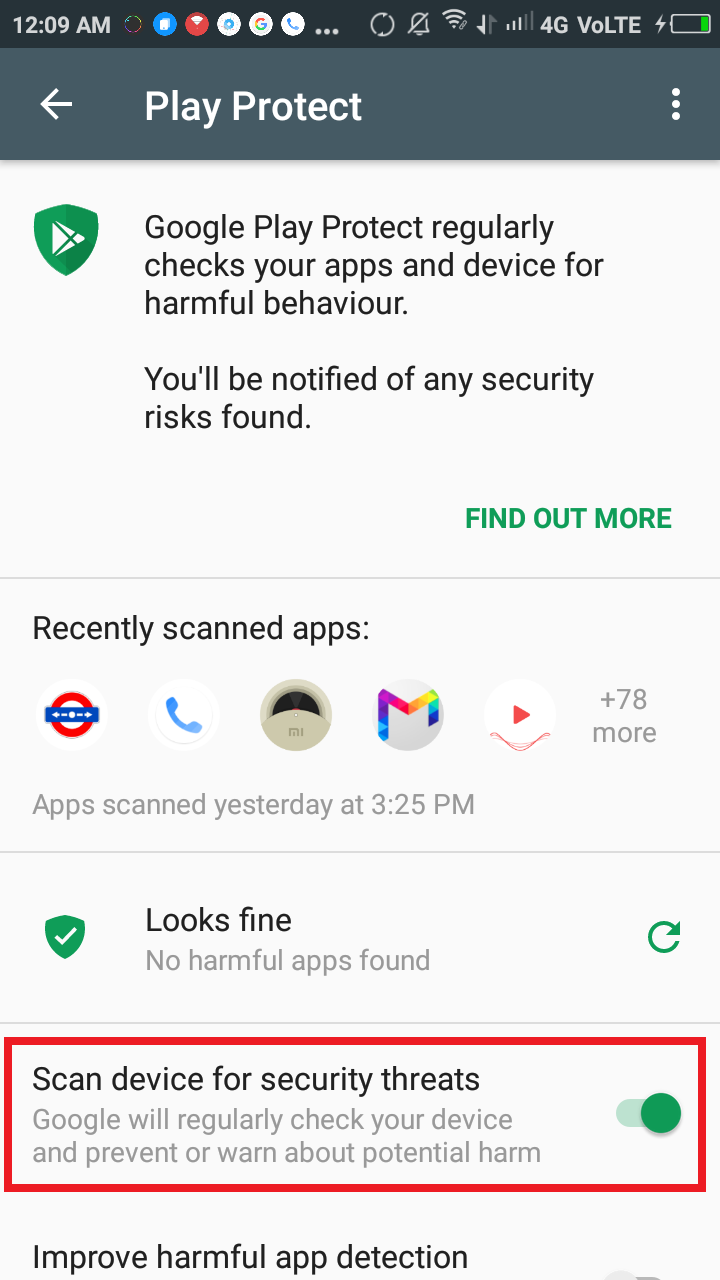 google play protect TECHSPHIRE ZULTAZ